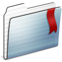 Favorites Folder Graphite Stripe Icon 128x128 png